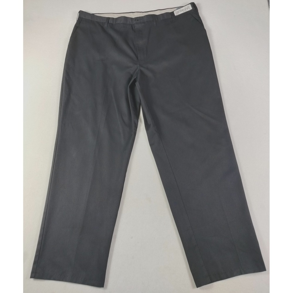 Cintas Pants Mens 46 Black ComfortFLEX Dress Slacks Workwear Uniform Office